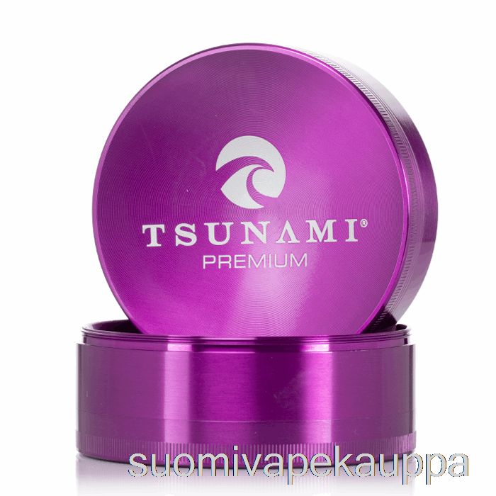 Vape Kauppa Tsunami 3,9 Tuuman 4-osainen Upotettu Ylämylly Purppura (100mm)